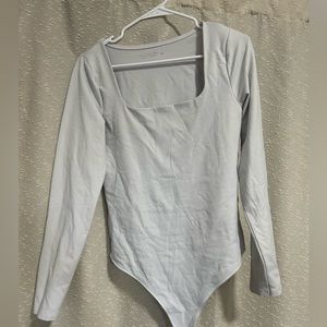Abercrombie Cream Body Suit - M